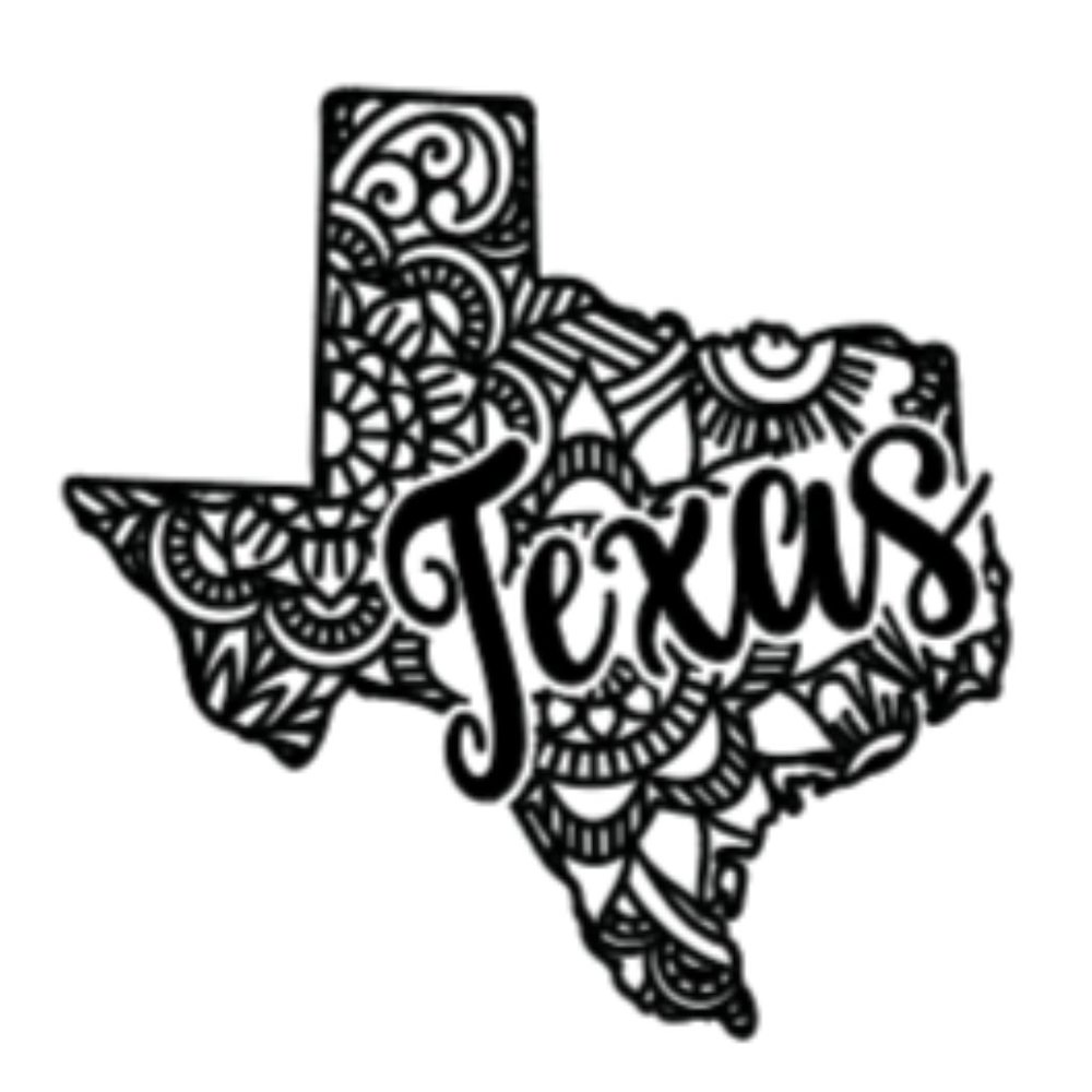Texas Window Decal Sticker 5.5"